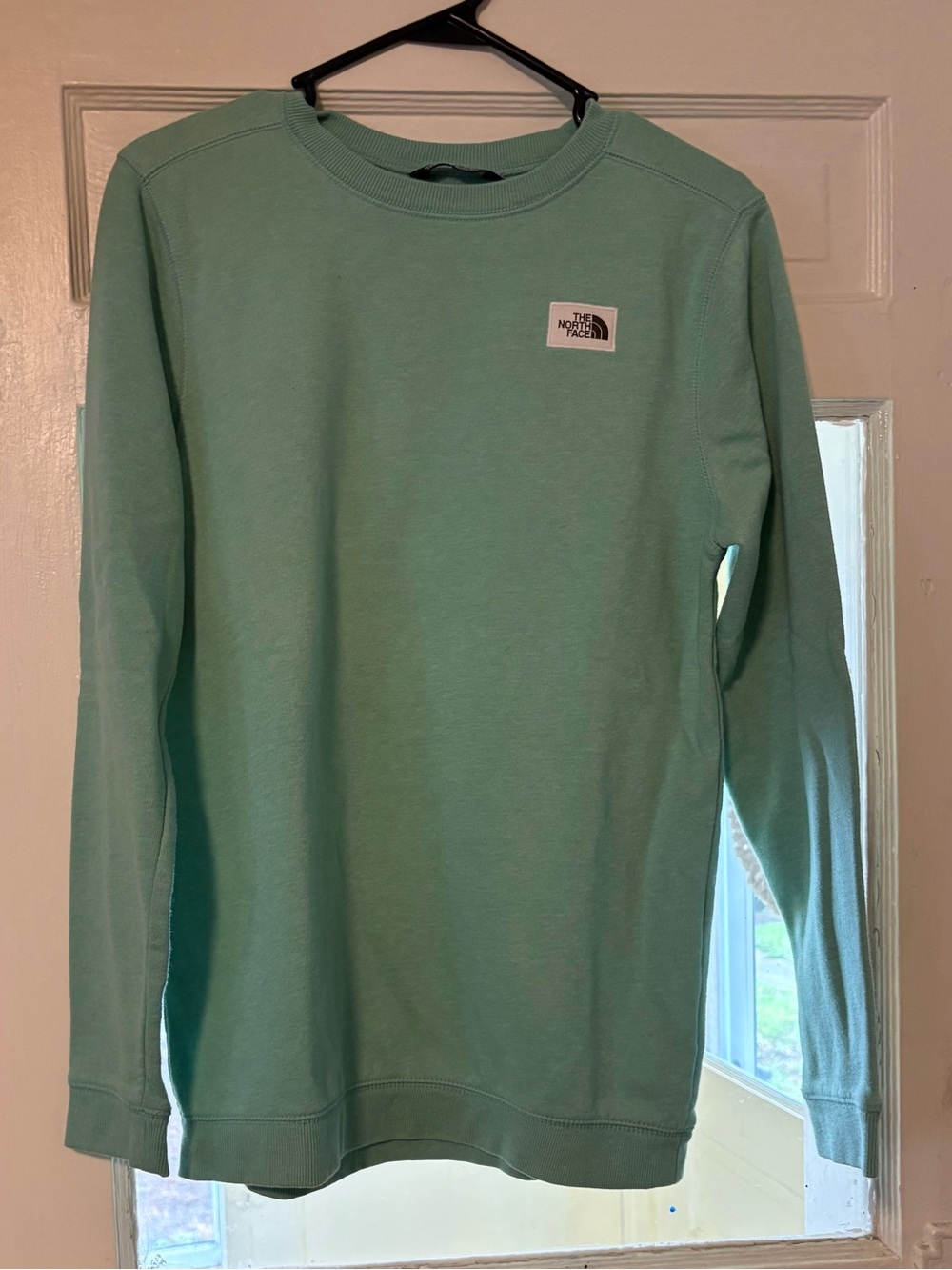 The North Face Kids Mint Green Crew Sweatshirt